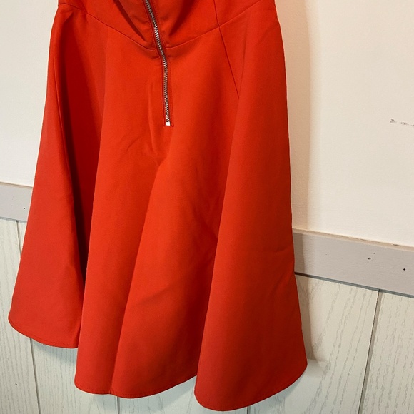 Mini Red Dress - Picture 4 of 5